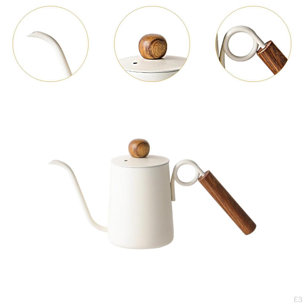 Kettle for Coffee and Tea, 350ml Drip Pot Office Cafe