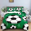 Cool Football Soccer 3D Bedding Set Duvet Cover Pillowcases Comforter Bed Linen Room Decor For Boys Gift Twin Queen King Size