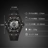 RORIOS Men's Quartz Watch, Multifunctional, Lightweight, Waterproof, Luminous, Day of the Week Display, Stylish, Popular, Simple, Unisex, Perfect for