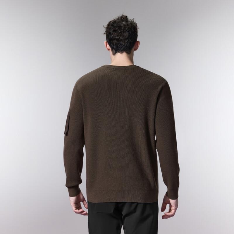 HLA Men's SPORTSDAY Round Neck Knit Sweater