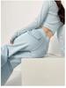 Women's High-Waisted Autumn Casual Cotton Wide-Leg Sweatpants