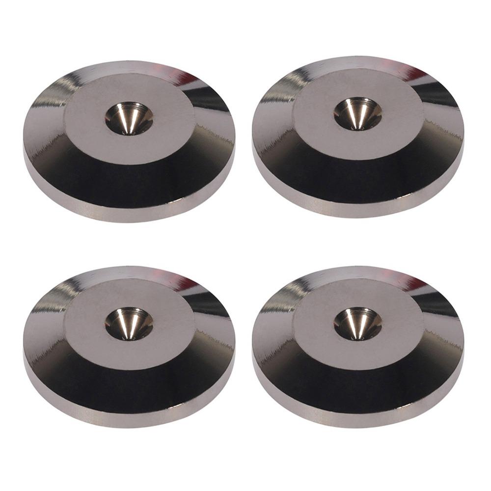 

4 шт. Шипы для колонок из чистой меди, подкладки, изоляция Hi-Fi колонок, напольные стойки, ножки, конусное основание, подкладки-подошвы чёрный