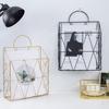 Hängende Wand-Aktenhalter Zeitschriftenaufbewahrung Dokumentenhalter Wand-Organizer Metall-Zeitschriftenständer für Büro und Zuhause