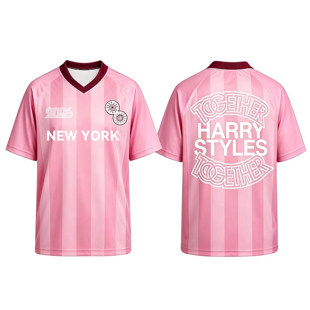 Men Women Clothing Together, Together Harrystyles Jersey Football Tee Unisex Short Sleeve T-shirt Print Tops