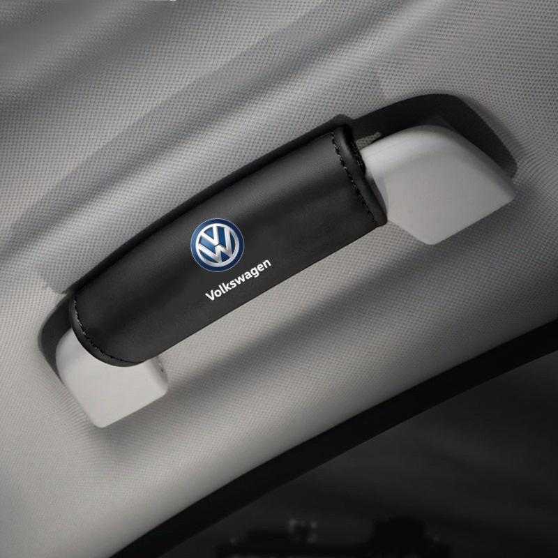 2Pcs Car Roof Handle Protection Pull Gloves For VW Volkswagen Golf Polo Jetta Beetle Touran B5 B6 Touareg Accessories Zr0