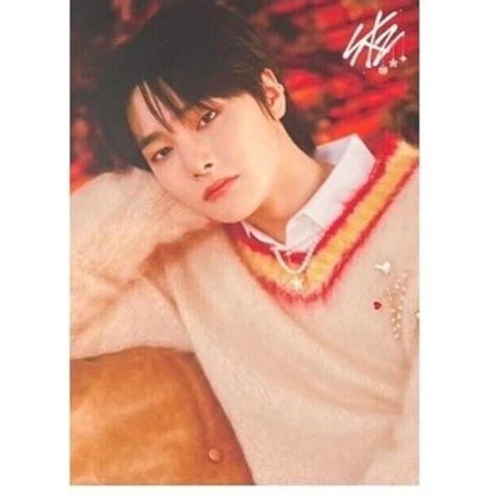 STRAY KIDS Vánoční POPUP POP UP JAPONSKO NÁHODNÁ VÝMĚNNÁ FOTOKARTA OFICIÁLNÍ SHIBUYA 109