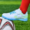 Children's Football Shoes Boys Girls Teens Elementary School Students Training Shoes Boys TF Shattered Nails Velcro Sports
