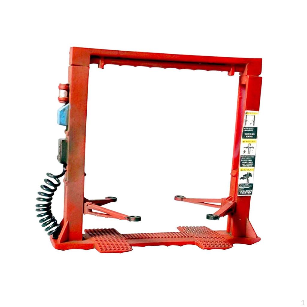 Car Repair Shop Model Workshop Parts Accessories Miniature Tools Made of PP for Scenery