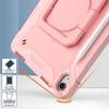 For iPad Air 11 (2025)/(2024) Case with Shoulder Strap PC+Silicone Hand Grip Kickstand Tablet Cover
