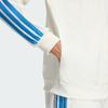 Adidas Track Jackets Men's Ecru Stand Collar Moderate Other KC1383