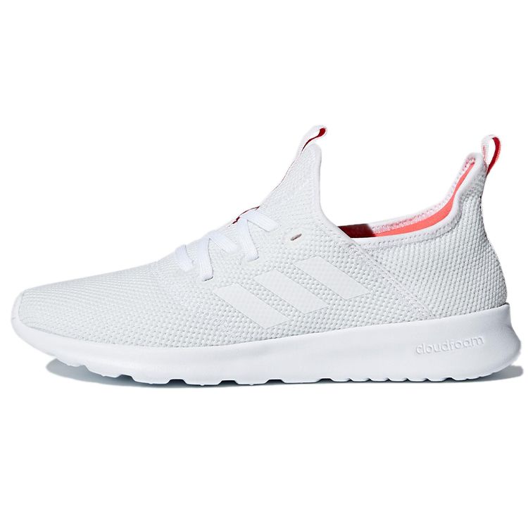 Adidas Cloudfoam Pure Material Sportiv Durabil Pantofi de Alergare cu Top Jos Femei Adidași Albi DB1167