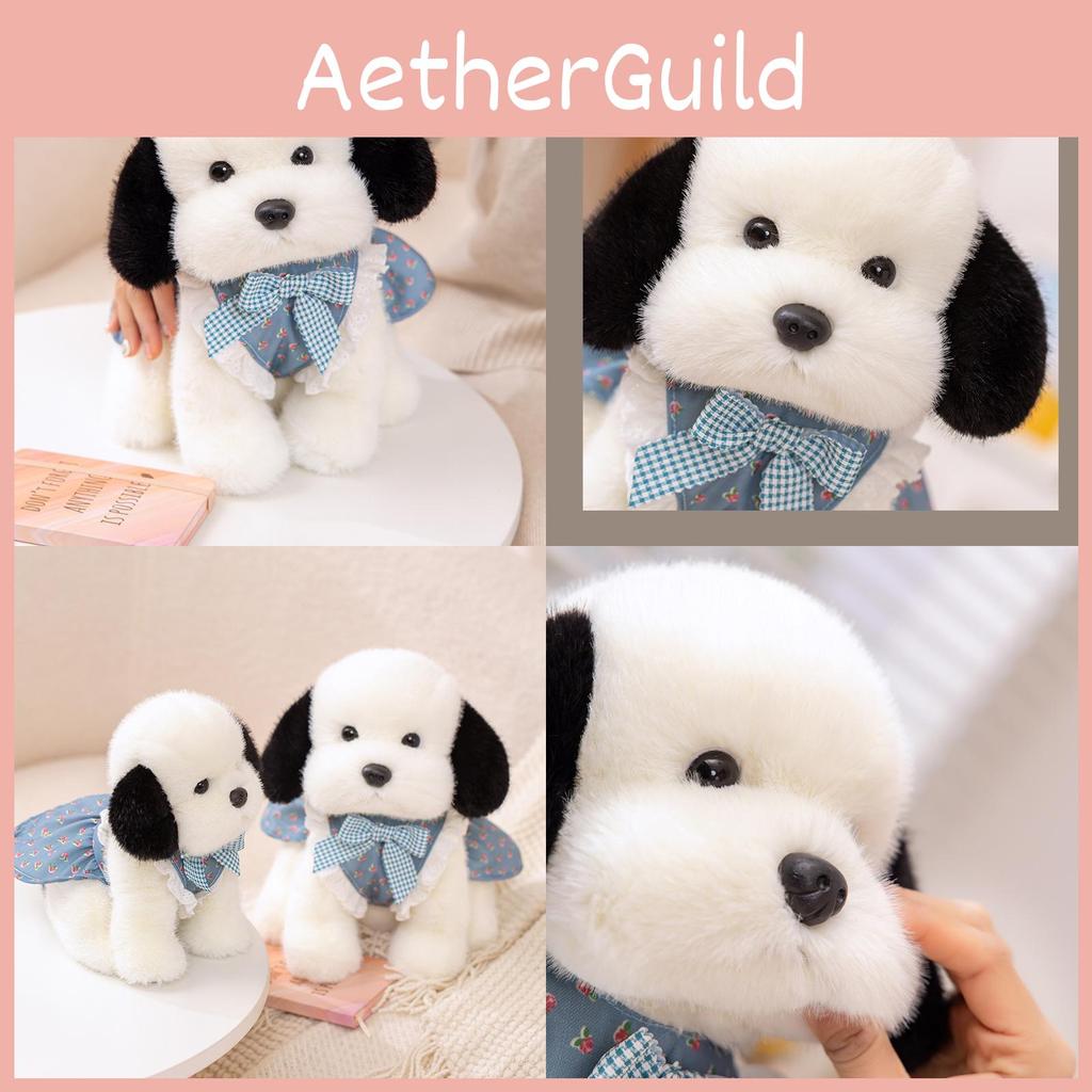 Wear Dog Clothes Plush Toy Cute Cartoon Stuffed Animal Doll Kids Birthday Gift