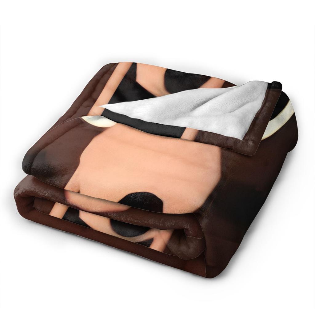 The Deer 99 Nights In The Forest Flannel Blanket Video Games Soft Durable Throw Blanket for Couch Chair Fluffy Sofa Bed Cover