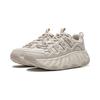 Li Ning Classic Versatile Retro Fashion Thick Sole Height Increasing Slimming Casual Low Top Lifestyle Shoes Women sneaker Stalactite-Gray AGCW028-4