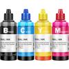Huiwei 100ml 4-Color Ink Refill Kit for Canon Printers