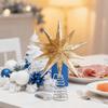 Christmas Tree Topper Star With LED Light Seasonal Festive Treetop Decorations Christmas Tree Top Ornaments Star For Office