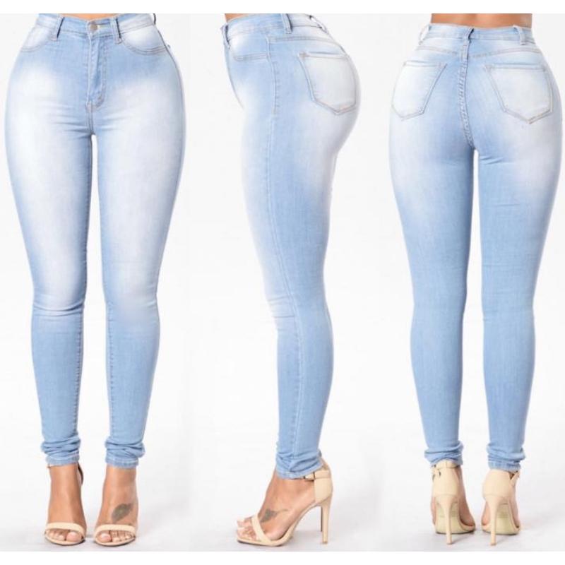 2025 Women's Stretch Denim Skinny Jeans, Tummy Control High Waist Pants with Lifting Effect, Comfortable Slim Fit Ankle Pants for Daily Wear