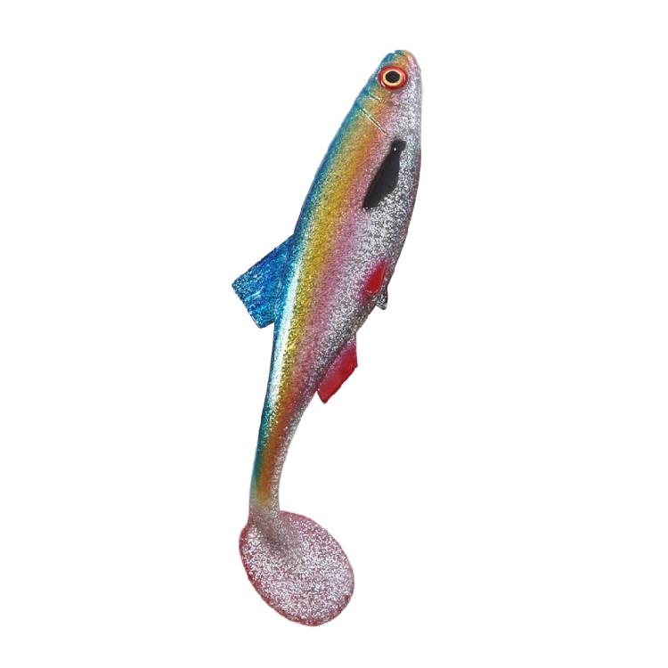 Soft Fishing Lures 2oz 20.3cm Artificial Baits Paddle Tail Swimbaits Fishing Lure for Trout Walleye Swim Baits