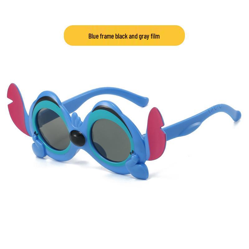 

Солнцезащитные очки Lilo & Stitch Snoopy для милых детей - Защита от солнца для мальчиков и девочек синий