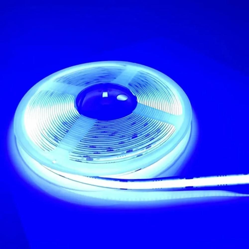 COB LED Strip Light High Density Linear Lighting 320/480Leds/m Flexible Tape Warm Natural White Red Blue Green Decor DC12 24V