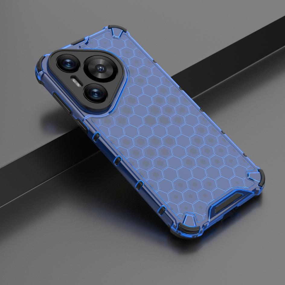 Transparent Honeycomb Texture Case For Samsung S25 S24 S23 FE S22 S21 Plus Ultra A56 A36 A26 A16 A55 A35 A25 A15 A54 Armor Cover