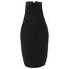 A25F-Beer Bottle Cooler Sleeves Keep Drink Cold Zip-Up Extra Thick Neoprene Insulated Sleeve Cover Black