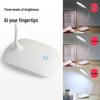 Rechargeable LED Desk Lamp: Dual-use for Study, Reading, & Dormitory Use - Creative Gift Idea