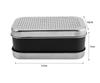 Double-sided Cheese Grater Portable Shredder Ginger Garlic With Container Lid Stainless Steel Fruit Vegetables Home Kitchen Tool
