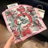 New old money wind chain neck scarf women's commuting versatile soft silk scarf neck protection shawl outer scarf