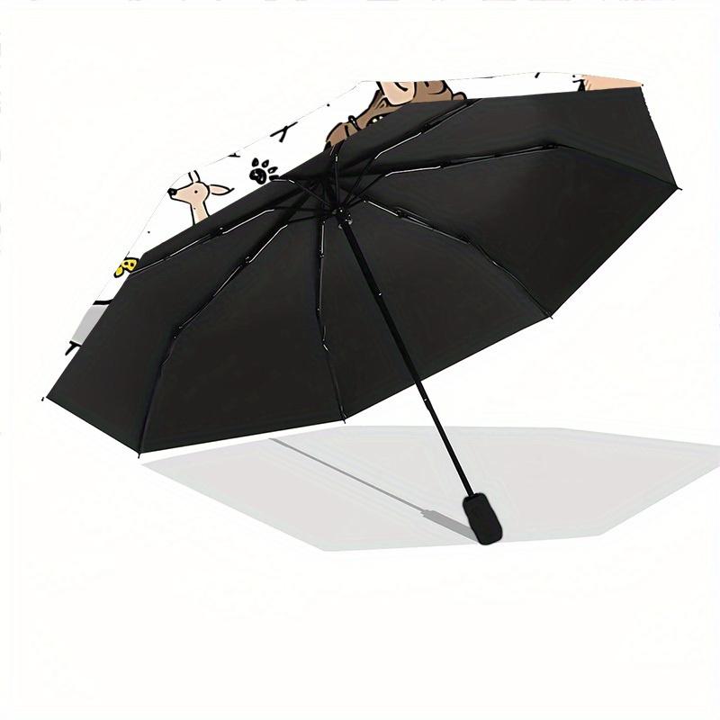 1pc animal, love Automatic Open/Close Umbrella, Portable Folding umbrella for Everyday Use yy250826049