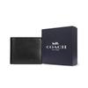 Coach 3 In 1 Wallet With 11 Credit Card Slots Smooth Calfskin Wallet Men Wallets Black CR911-BLK