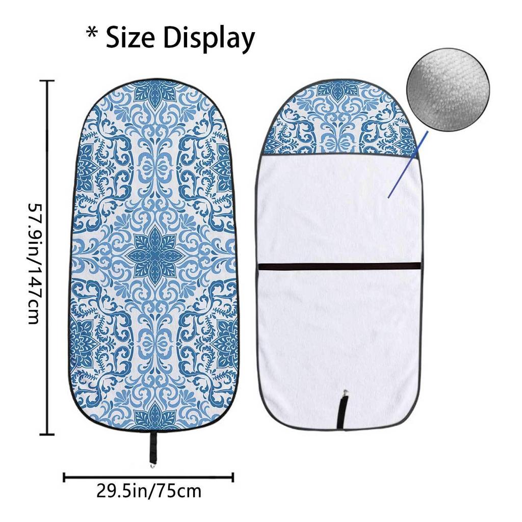 Universal Car Seat Towel Cover - Front Seat Protector for Gym & Workout, All-Season, Fits Most Vehicles
