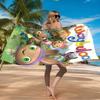 Waybuloo Adventures Beach Towel Microfiber Beach Towel, Lightweight and Quick-Dry, for Summer Travel, Swimming Pool Fan Birthday Gift
