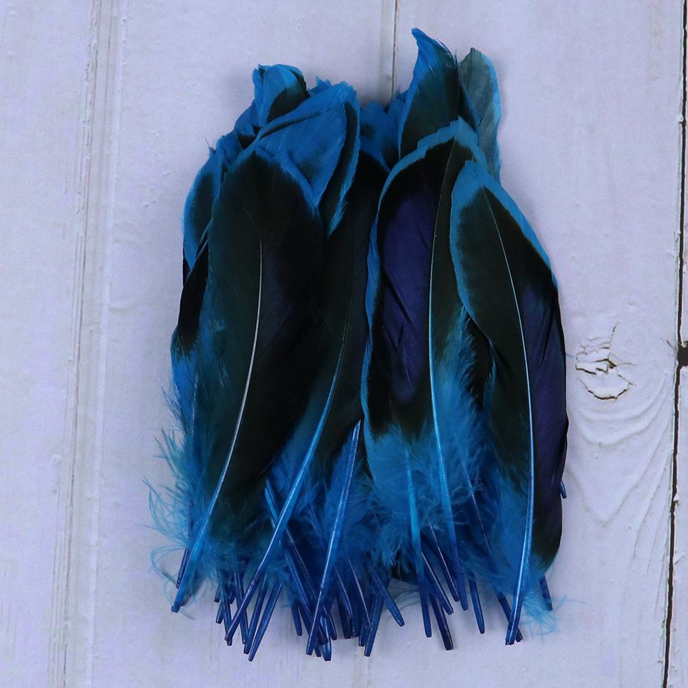 50/100PCS Wild Duck Feathers for Craft Natural Pheasant Plume Making DIY Handicraft Accessories Wedding Party Jewelry Gift Decor