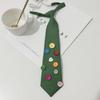 Multicolor JK Ties Dopamine Rubber Band Tie Creative Lazy Neckties  Unisex