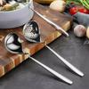 Curved Handle Design Soup Spoon Long Small Tools Household Colander Spoon  Kitchen Supplies
