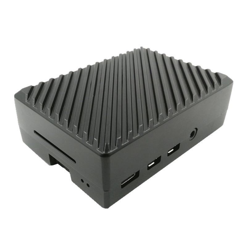

Корпус для розсіювання тепла Raspberry Pi: Захисний бокс з алюмінієвого сплаву для Pi 3B+ & 4B