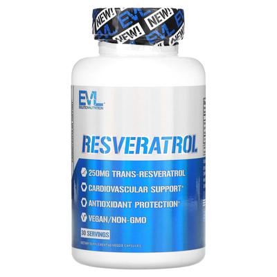 Resveratrol, 250Mg, 60 Veggie Capsules