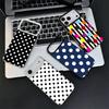 Polka Dots Art Fashion Desgin Shockproof Phone Case for iPhone 17 Air 16 16E 15 Pro Max 14 Plus 13 Mini 12 Back Cover Anti Fall