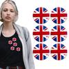 Union Brosche Anstecknadel 5,8cm Flagge des Vereinigten Königreichs Reversnadel UK-Flagge Union Britisch Patriotisch Britische Abzeichen
