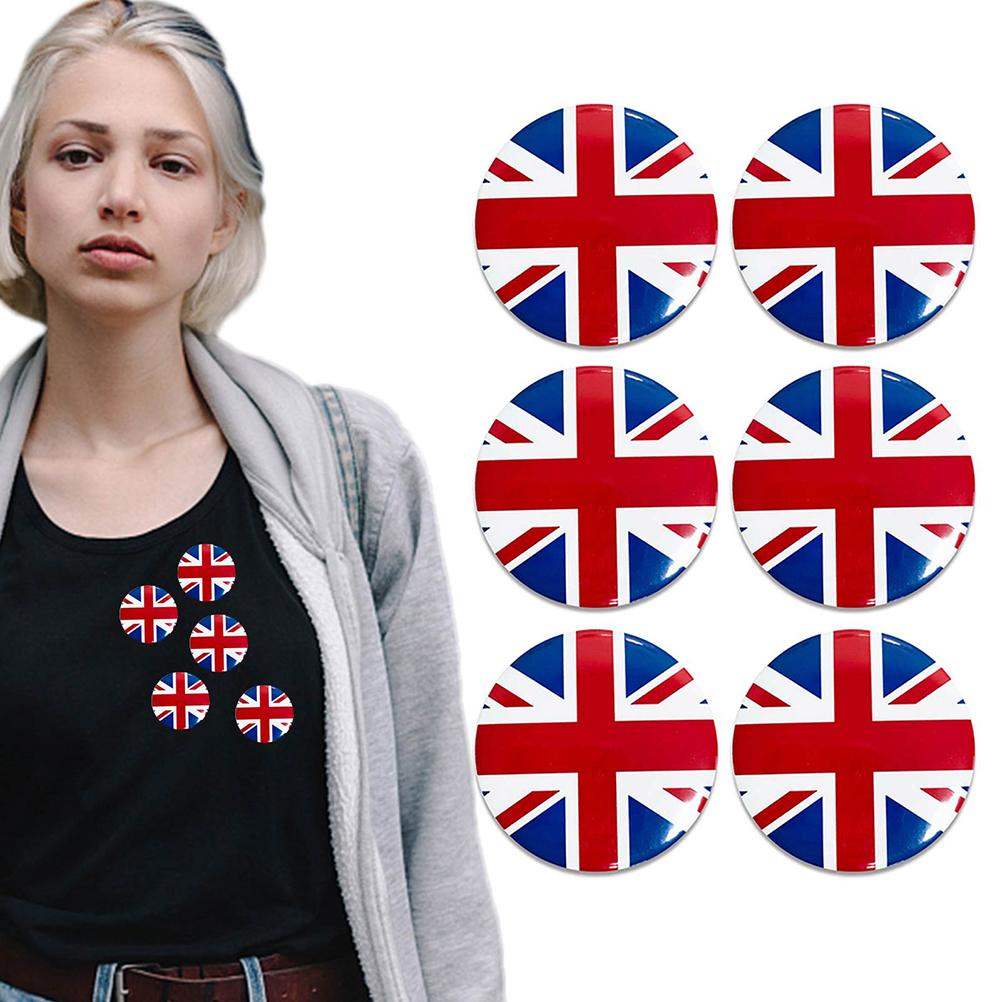 Union Brosche Anstecknadel 5,8cm Flagge des Vereinigten Königreichs Reversnadel UK-Flagge Union Britisch Patriotisch Britische Abzeichen