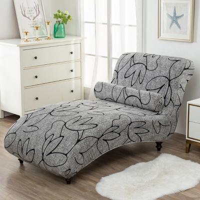 Stretch Ärmelloser Stuhl Schutzbezug Elastischer Samt Chaiselongue Bezug Schlafsofa Sessel Überwürfe Heim Wohnzimmer Dekor