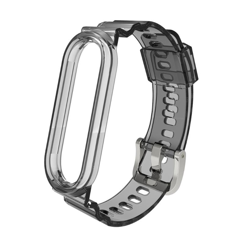 6 5 4 3 Smartwatch Anti-scratch Durable Adjustable Sports TPU Wristband Sweatproof Strap