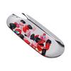 Oval Jewelry Tray Mirror Reflection Vacuum Plating Oval Decorative Tray Glossy   Oval Nail Storage Tray for Jewelry