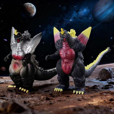 15cm 2 Szín Space Godzilla Fukuoka Döntő Csatái Szörnyek Godzilla VS Spacegodzilla Akciófigura Modell Játékok