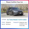 Schmutzfänger für Tesla Model X 2015~2023 2015 2016 2017 2018 Spritzschutz Kotflügel Vorne Hinten Kotflügelverbreiterung Autostyling