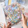 PET Miniature Landscape Sticker Collection Decompression Visual Stacking 3D Landscape Sticker DIY Cabin Scene Sticker