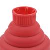 Silicone Collapsible Hair Dryer Diffuser Travel Portable Folding Blow Dryer Diffuser Attachment Red