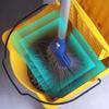 New Year Promotion 32-liter Mopping Bucket, Commercial Mop Bucket, Side Press Cleaning Wringer, Portable Trolley On Wheels