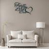 Metal Wall Art Living Room Modern Home Decor Indoor Sculpture Replica